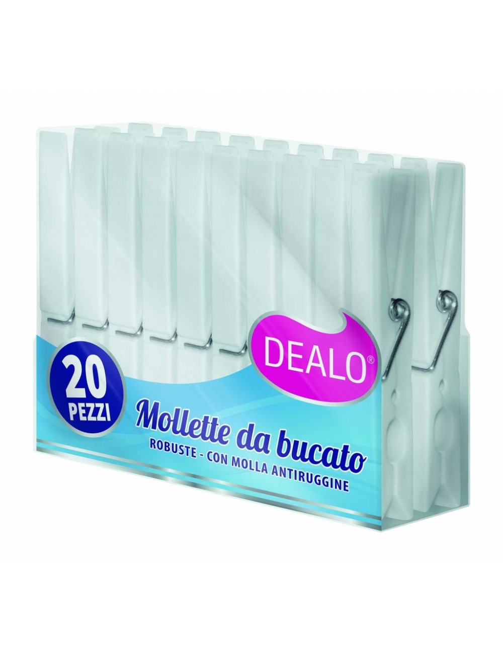 DEALO MOLLETTE DA BUCATO IN LEGNO 18PZ